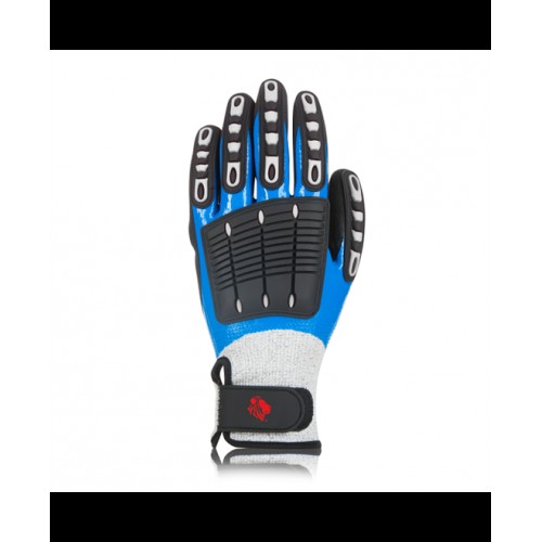 Máčané rukavice  ARDON SHIELD, modro-čierna